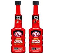 STP Petrol Treatment - 2 x 200ml | Maximises Performance, Increases Fuel Economy, Reduces Emissions & Prevents Deposit Build-Up | Suitable for Hybrid Vehicles