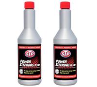 STP Power Steering Fluid - 2 x 350ml | Protects Against Wear & Leakage | Smooth Steering Performance & Extended System Life