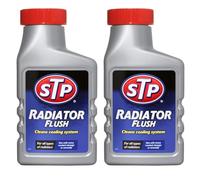 STP Radiator Flush - 2 x 300ml | Clears Blocked Water Channels, Removes Rust & Sludge | Prevents Overheating & Prepares Cooling System for Coolant Refill