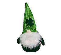 Stpatrick ' s Day Gnomes Irish Leprechaun Tomtes Plushes March Nisse Dwarf Farmhouse Tiered Tray Ornaments Craftsmanship