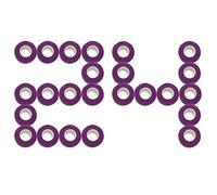 STpro Crepe Bandage Roll Elastic Bandage Cohesive Bandages 5cm x 24 rolls Purple Waterproof Bandage Vet Wrap Vets Tape Support Bandage Self Adhesive Bandage