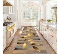 Stqyeiw Long Carpet Runner for Hallway Non Slip Washable 80 x 100 cm Kitchen Runner Rugs for Hallway Absorbent Area Rugs Carpet Floor Mat Hallway Runner Rug for Entryway Laundry