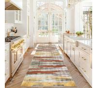 Stqyeiw Long Carpet Runner for Hallway Non Slip Washable 80 x 100 cm Kitchen Runner Rugs for Hallway Absorbent Area Rugs Carpet Floor Mat Hallway Runner Rug for Entryway Laundry