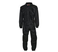 STR One Piece Rain Wet Suit - Black - EU34 to EU66 - Ideal for Oval Racing / Karting (EU58)
