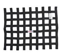 STR Standard Rectangular Window Safety Net / Mesh, Oval / Autograss Racing (Black)