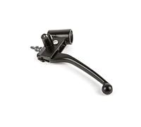 STR8 Brake Lever Assembly, Left Ø 22mm, Compatible with Piaggio Zip | Brake light switch, black bracket compatible with Piaggio NRG MC2 MC3 DT with rear drum brake
