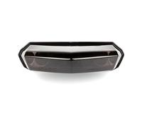 Str8 Tail Light with LED Turn Signals Universal Black with Approval