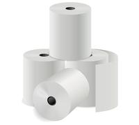 Straame 20 Pack Thermal Till Rolls, 80x80mm Receipt Paper for EPOS Machines