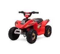 Straame 6V Electric Ride-On Quad Bike ATV for Toddlers Ages 18-36 Months, Forward/Reverse, 4-Wheel Design, 1.9-3.8 km/h Speed, 72x40x45.5 cm (Red)