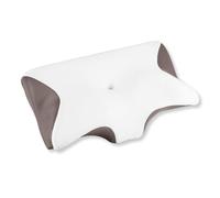 Straame Cervical Memory Foam Pillow for Neck Pain - Ergonomic Butterfly Orthopedic Pillow with Contour Neck Support for Side, Back & Stomach Sleepers - Dual-Height Design & Breathable Removable Cover