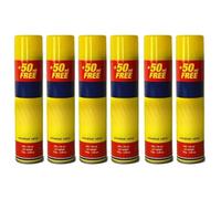 Straame Clipper Gas Refill Canister - 300ml Capacity- Universal Refill Fluid for Lighters, Torches, and Camping Stoves (Pack of 6)