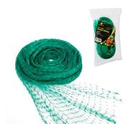 Straame Garden Netting 4m x 10m, Green Nylon Fine Garden Mesh, Gardening Anti Bird Netting for Vegetable Patch & Raised Beds, Allotment & Pond Net Cover, Plant Protection, Cat Deterrent, UV Resistant