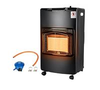 Straame Indoor Gas Heater 4.2KW - Portable, Compact, & Efficient Heating Solution for Home, Garage, and Office - Safe, Adjustable, Energy-Efficient - Ideal for Small Spaces
