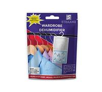 Straame Interior Hanging Dehumidifier | Absorbs Damp, Mildew, Mould and Condensation | Easy to Use and Long Lasting | Hydrophilic Crystals Small Dehumidifier| Ideal for Wardrobes (Pack of 12)