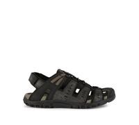 Strada Breathable Sandals Black