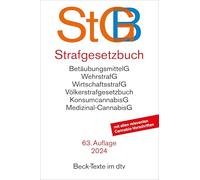 Strafgesetzbuch: mit Einführungsgesetz, Völkerstrafgesetzbuch, Subventionsgesetz, Wehrstrafgesetz, Wirtschaftsstrafgesetz, Betäubungsmittelgesetz, ... sowie Auszügen aus dem Jugendgerichtsgesetz,