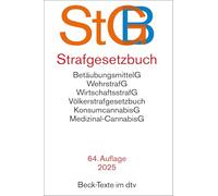 Strafgesetzbuch: mit Einführungsgesetz, Völkerstrafgesetzbuch, Subventionsgesetz, Wehrstrafgesetz, Wirtschaftsstrafgesetz, Betäubungsmittelgesetz, ... sowie Auszügen aus dem Jugendgerichtsgesetz,