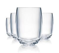 Strahl Design+Contemporary Polycarbonate Stemless Osteria Glass 13oz / 384ml - Case of 12 Wine Glasses