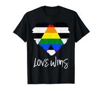 Straight Ally Pride Flag Love Wins Straight Ally Flag Value Graphic T-Shirt, Men, Black, S