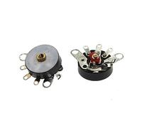 Straight Angle Radio Potentiometer RV12MM B103 B10K B503 B50K Power Amplifier Volume Potentiometer with Switch 10Pcs (Color : B503 50K)(B103 10k)