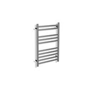 Straight Brushed Stainless Steel Ladder Towel Rail Radiators Central Heating Heater - 500 x 800mm…