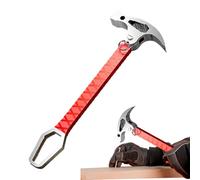 Straight Claw Hammer, 5-Level Adjustable Engineer's Hammer, Building Hammer for Demolition Roof, Upholstery, Camping, Mechanic