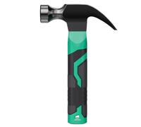 Straight Claw Hammer Carbon Steel Claw Shock Absorbing Handle for Prying Nails Woodworking Repairing Camping