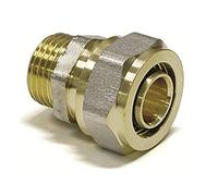 Straight Connector 16mm - 3/4" Male - Compression Fit, Fittings Type: PEX-AL-PEX (2)