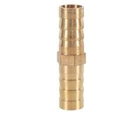 Straight connector1pc Gas Copper Coupler Connector Adapter, Brass Hose Pipe Fitting, 3 4 5 6 32 25mm Equal Barb Water Joint(16mm)
