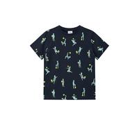 Straight Cut All-Over Print T-Shirt Child s.Oliver Bleu 140