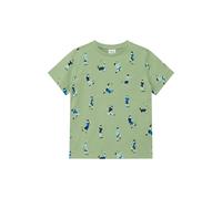 Straight Cut All-Over Print T-Shirt Child s.Oliver Vert 8/9 years