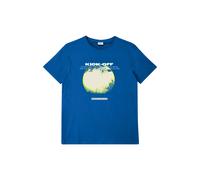 Straight Cut Front Print T-Shirt Child s.Oliver Bleu 13/14 years