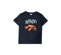 Straight Cut T-shirt with Foam Print Child s.Oliver Bleu 2/3 years