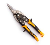 (Straight Cut (Yellow)) OX Pro Extra Heavy Duty Adjustable Aviation Snips (Left, Right & Straight Cut)