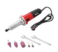 Straight Die Grinder - 750W Electric Straight Grinder Multifunctional Die Grinder Machine for Grinding Polishing Cutting with a 6mm Chuck and 3pcs Grinding Bits, 6 Adjustable Speeds