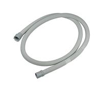 Straight drain hose 2 metres - dishwasher - Bauknecht, Beko, Brandt, De Dietrich, Fagor, Far, Laden, Sauter, Vedette, Whirlpool, Altus, Ardem, Aya, B