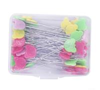 Straight Dressmaker Pins with Bear Heads for Crafts(Bears)