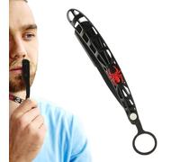 Straight Edge Razor Holder, Folding Razor Rack Spider - Foldable Shaving Stand, Portable Shaving Stand, Manual Razor Holder for Men