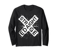 Straight Edge Saying Quote for Straight Edger Lifestyle XXX Long Sleeve T-Shirt