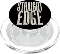 Straight Edge Saying Quote for Straight Edger Lifestyle XXX PopSockets PopGrip for MagSafe