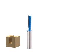 Straight End Mill 8mm Shank Carbide Woodworking Router Bit for | 8mm shank carbide straight end mill designed for precision wood slotting and grooving