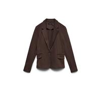 Straight Fit Blazer chocolate brown