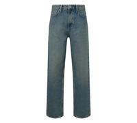 Straight five-pocket mid-rise jeans QS Bleu 38x32
