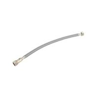 Straight Flexible Compression Hose with ISOLATING Valve 22MM X 3/4" X 500MM, Bore: 13mm, Polymer Braid, Demountable & Reusable, 1 in Pack