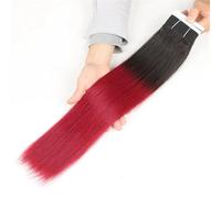 Straight Hair Double Drawn Human Hair Weave Bundles Hair Bundles