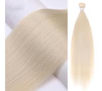 Straight Hair Extensions Ombre Blonde Fake Hair Bundles Super Long Hair Synthetic 24 Inch Straight Hair Full to End-#613-24inches-60cm
