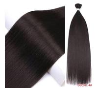Straight Hair Extensions Ombre Blonde Fake Hair Bundles Super Long Hair Synthetic 24 Inch Straight Hair Full to End-#4-24inches-60cm