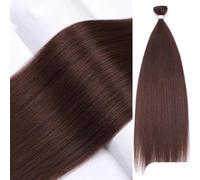 Straight Hair Extensions Ombre Blonde Fake Hair Bundles Super Long Hair Synthetic 24 Inch Straight Hair Full to End-30S-24inches-60cm