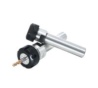 Straight Handle Extension Rod C6 C8 ER8 ER11 ER16 Small Diameter Extension Rod Parallel Shank Motor Spindle ER Cutter Holder 100L(A Nut,C16-ER16-100L)