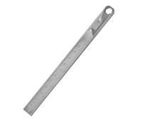 Straight Hanging Ruler Titanium Alloy Bar 8mm Hex Wrench Outdoor Hard Ruler Waist Hanging Pry Rod Tool